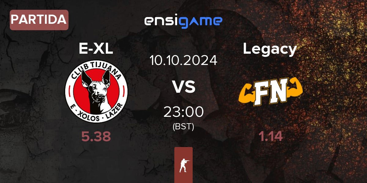 Partida E-Xolos LAZER E-XL vs Legacy | 10.10