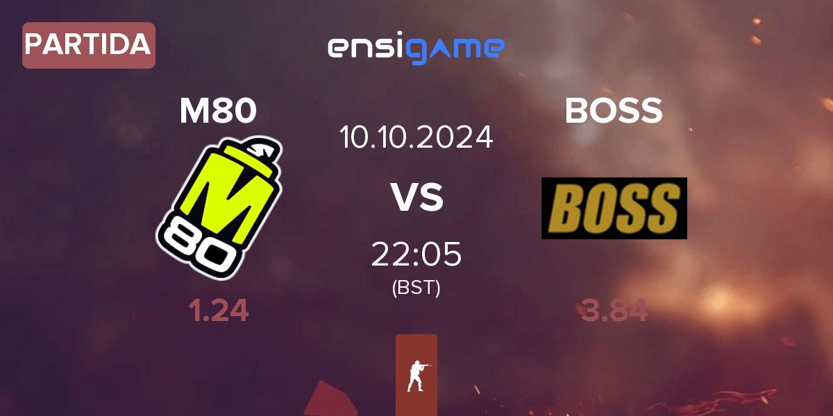 Partida M80 vs BOSS | 10.10