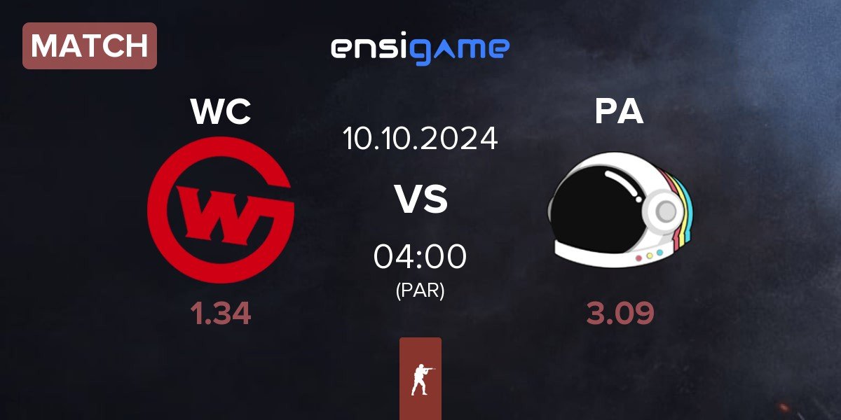 Match Wildcard Gaming WC vs Party Astronauts PA | 09.10