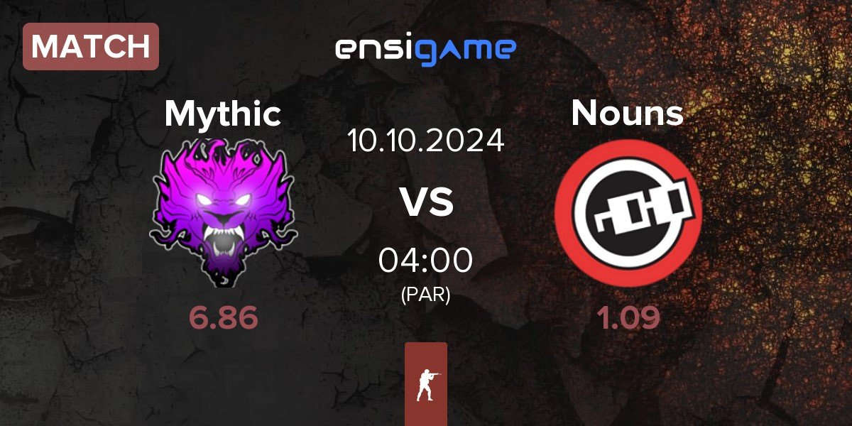 Match Mythic vs Nouns Esports Nouns | 10.10