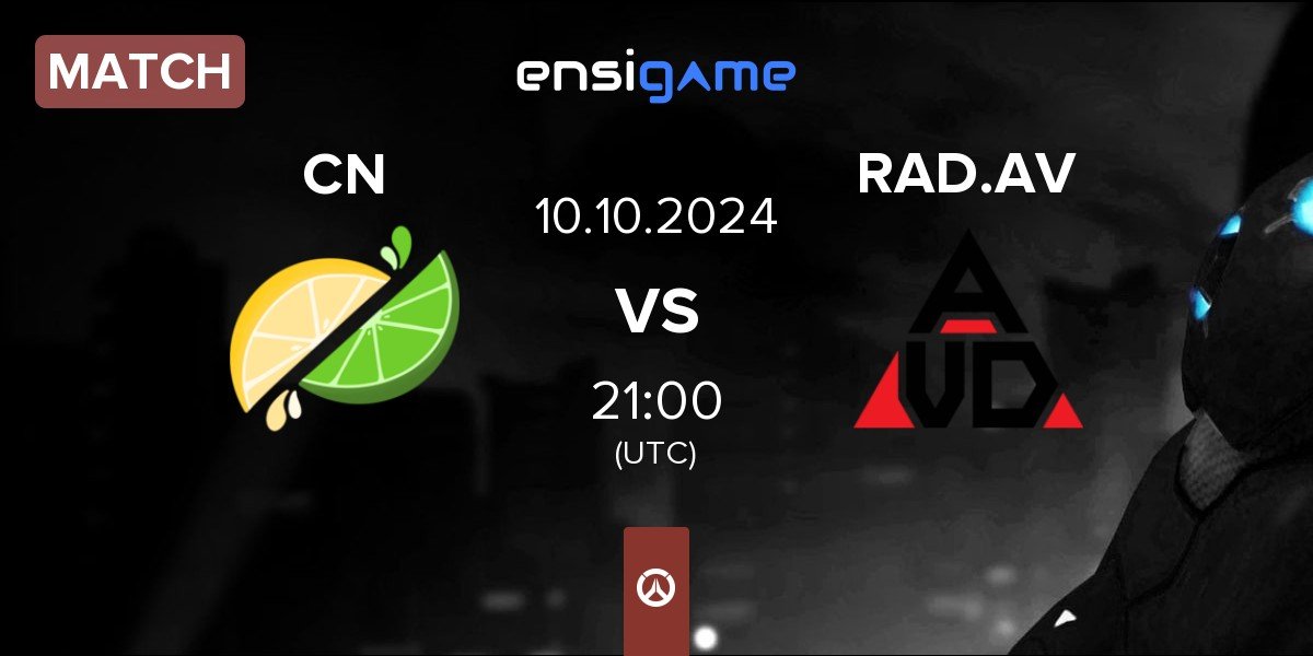 Match Citrus Nation CN vs Rad x Avidity RAD.AV | 10.10