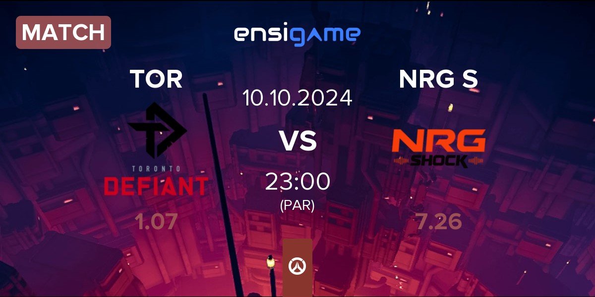 Match Toronto Defiant TOR vs NRG Shock NRG S | 10.10