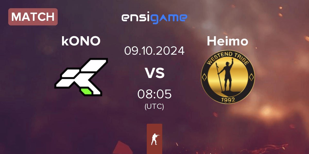 Match kONO.ECF kONO vs Heimo Esports Heimo | 09.10