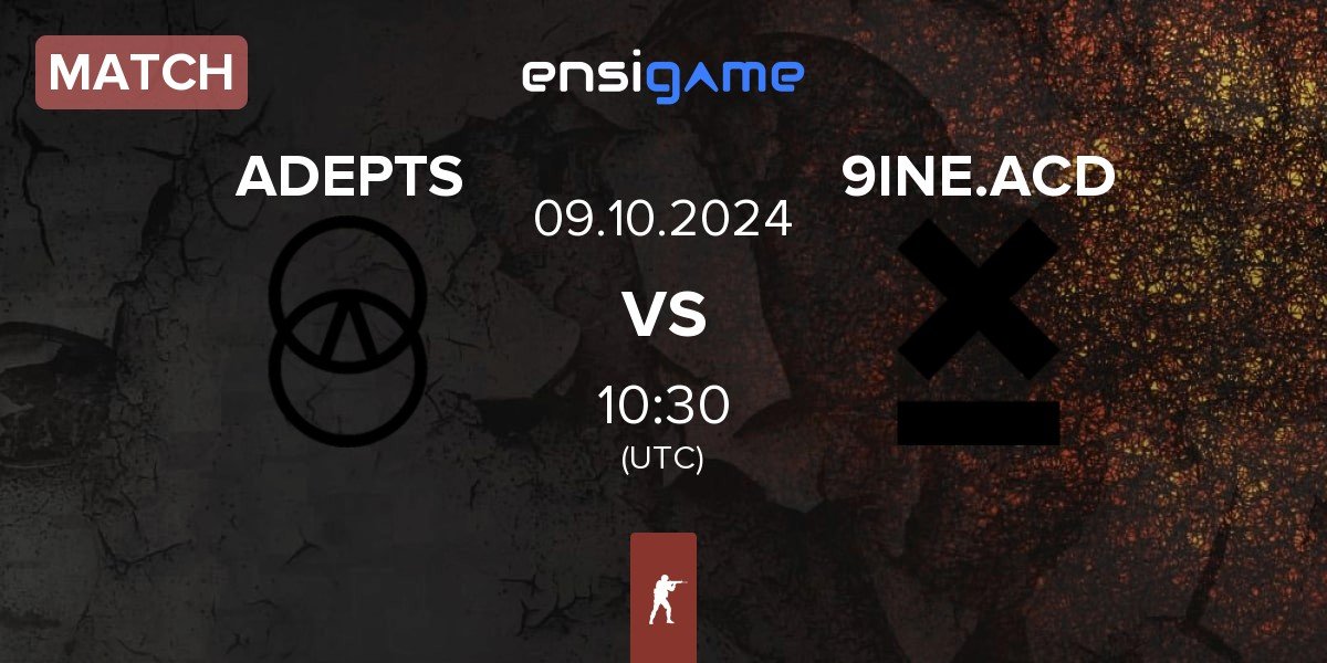 Match ADEPTS vs 9INE Academy 9INE.ACD | 09.10