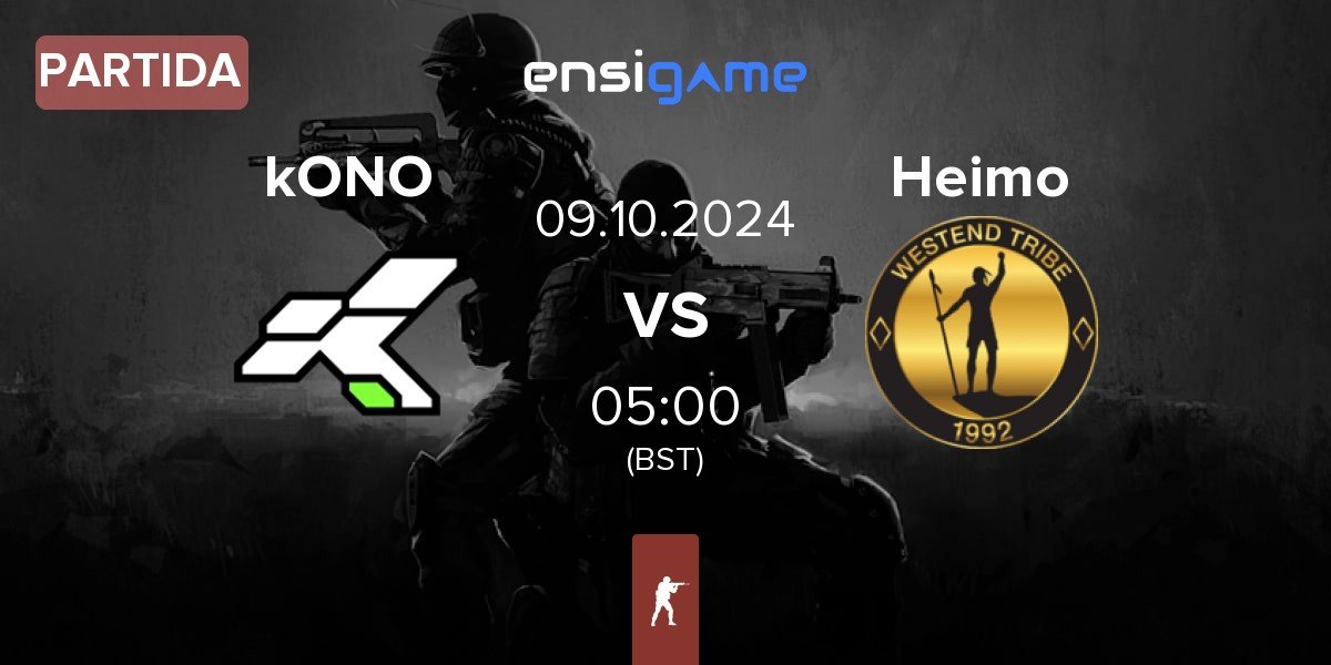 Partida kONO.ECF kONO vs Heimo Esports Heimo | 09.10