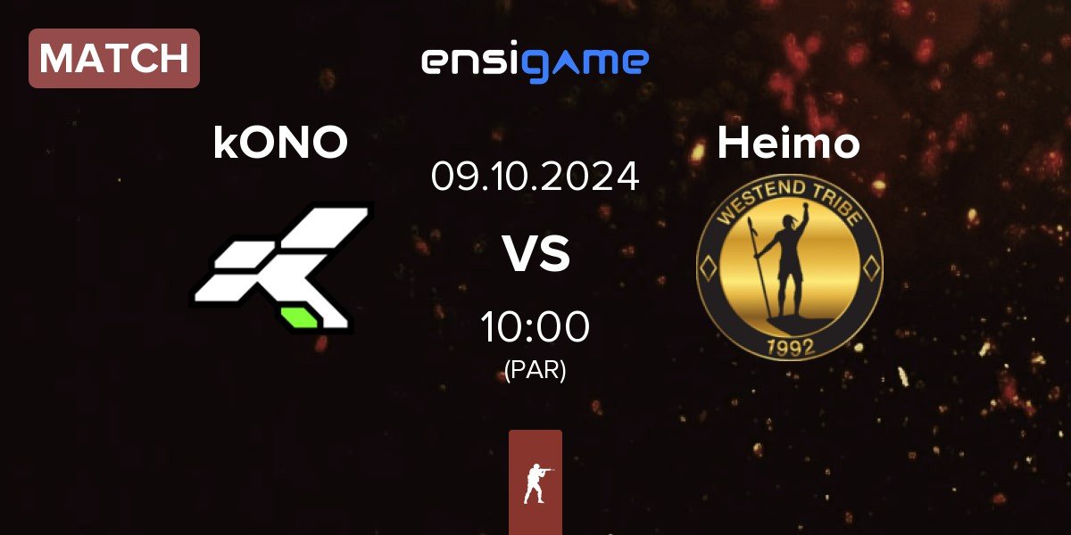 Match kONO.ECF kONO vs Heimo Esports Heimo | 09.10