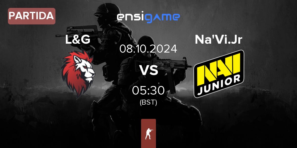 Partida L&G vs Natus Vincere Junior Na'Vi.Jr | 08.10