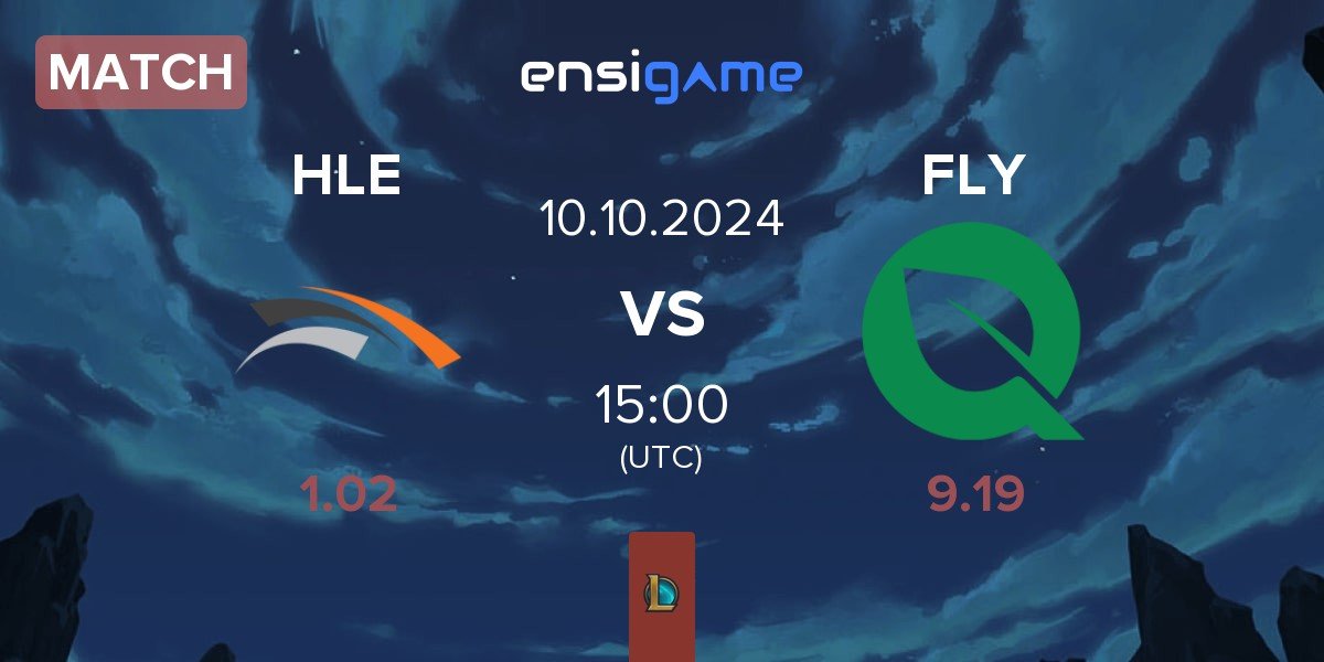 Match Hanwha Life Esports HLE vs FlyQuest FLY | 10.10