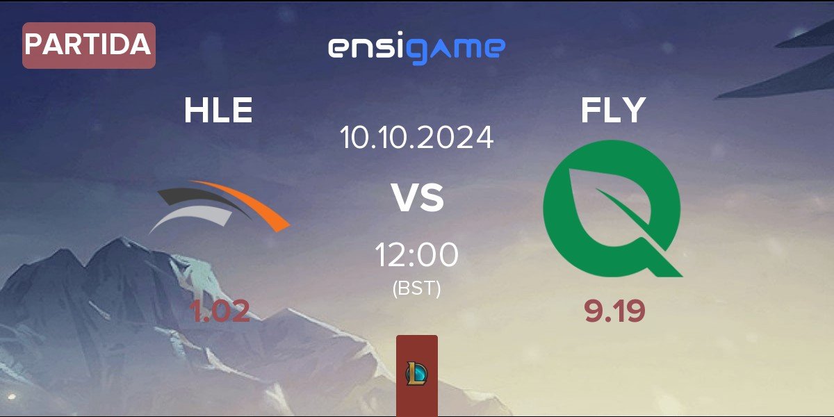 Partida Hanwha Life Esports HLE vs FlyQuest FLY | 10.10