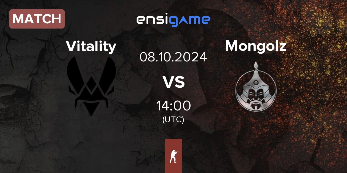 Match Team Vitality Vitality vs The Mongolz Mongolz | 08.10