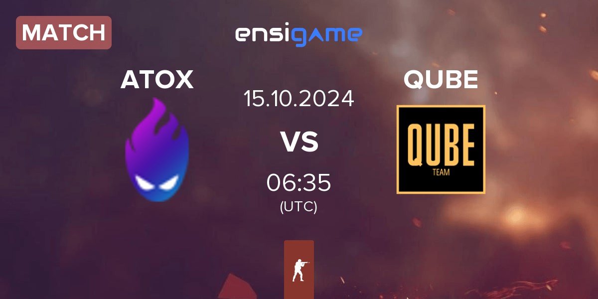 Match ATOX vs The QUBE Esports QUBE | 15.10