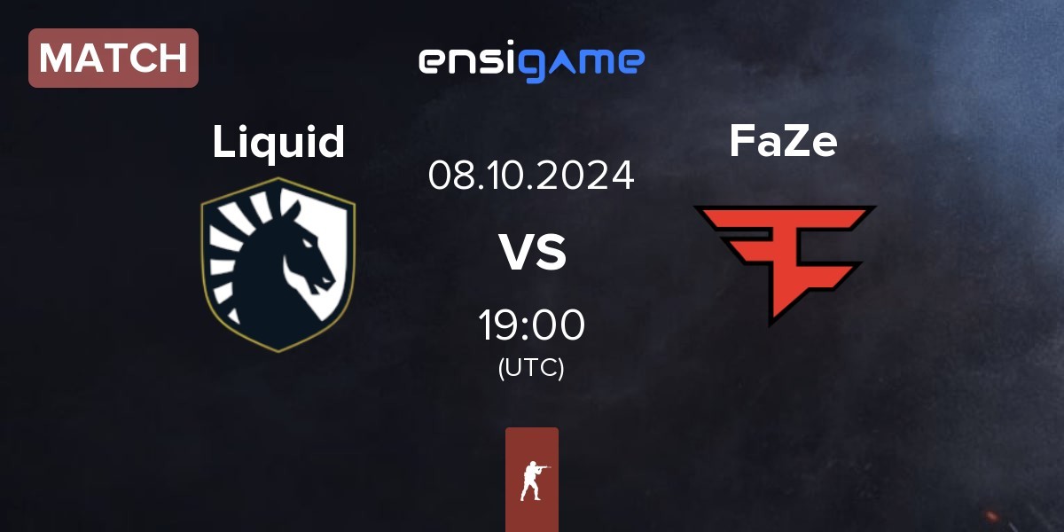 Match Team Liquid Liquid vs FaZe Clan FaZe | 08.10