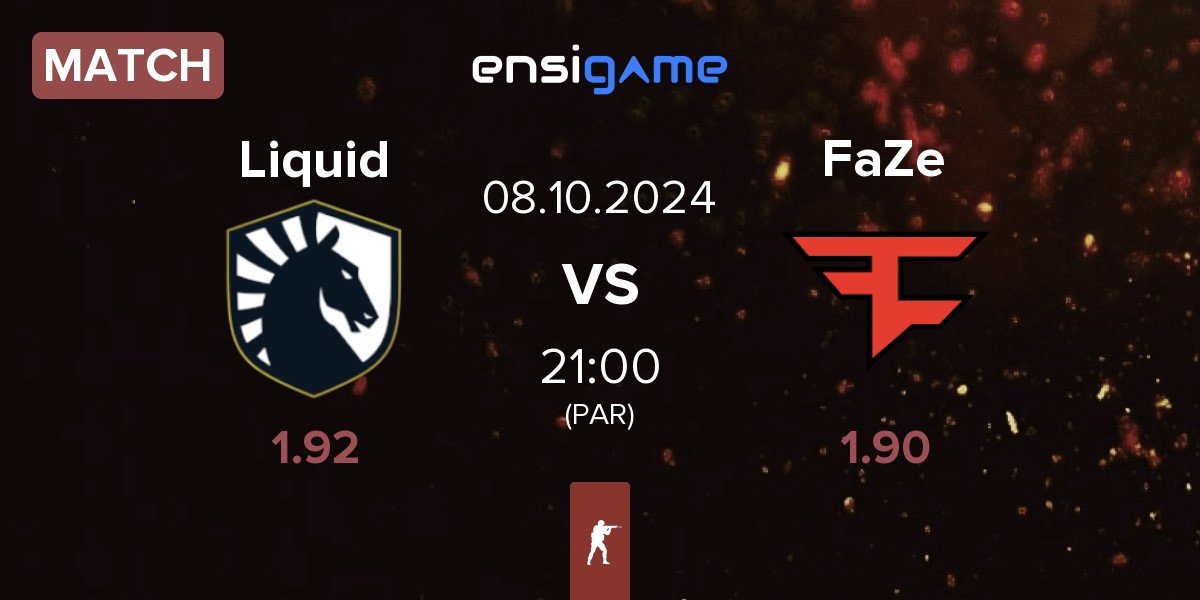 Match Team Liquid Liquid vs FaZe Clan FaZe | 08.10