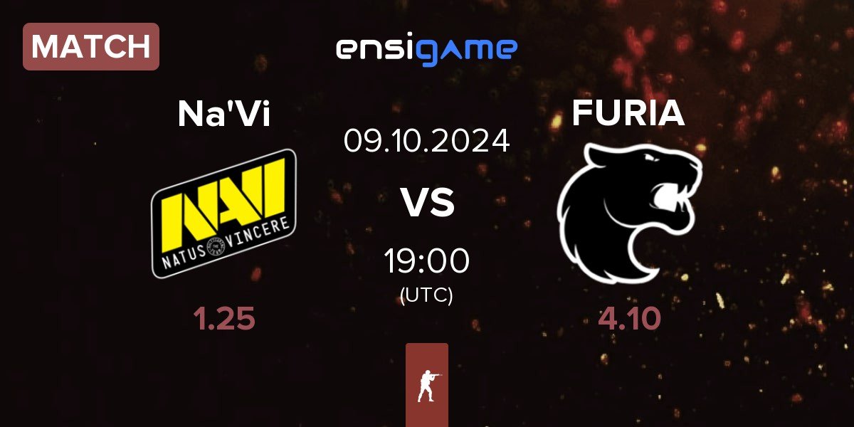 Match Natus Vincere Na'Vi vs FURIA Esports FURIA | 09.10