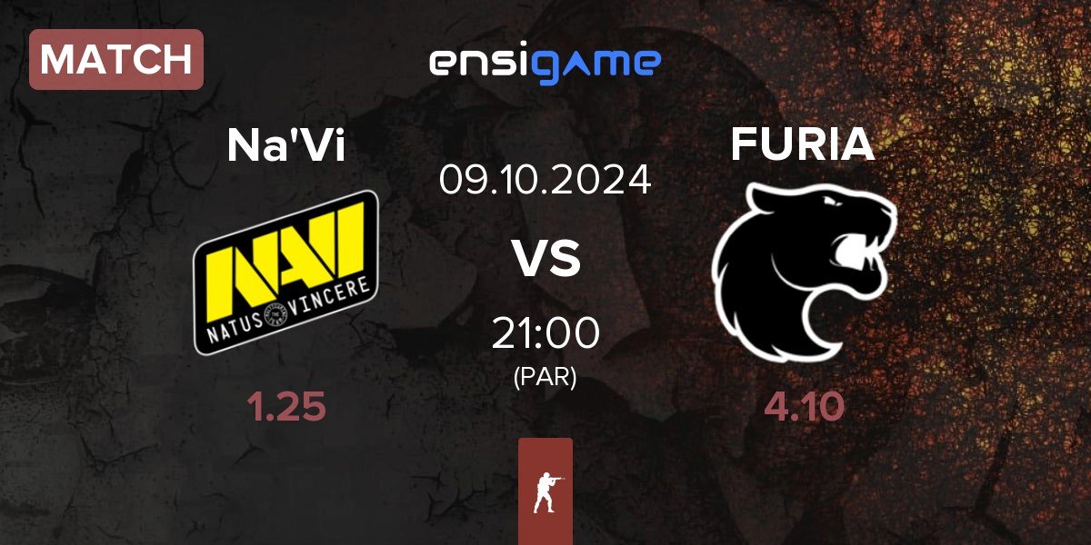 Match Natus Vincere Na'Vi vs FURIA Esports FURIA | 09.10