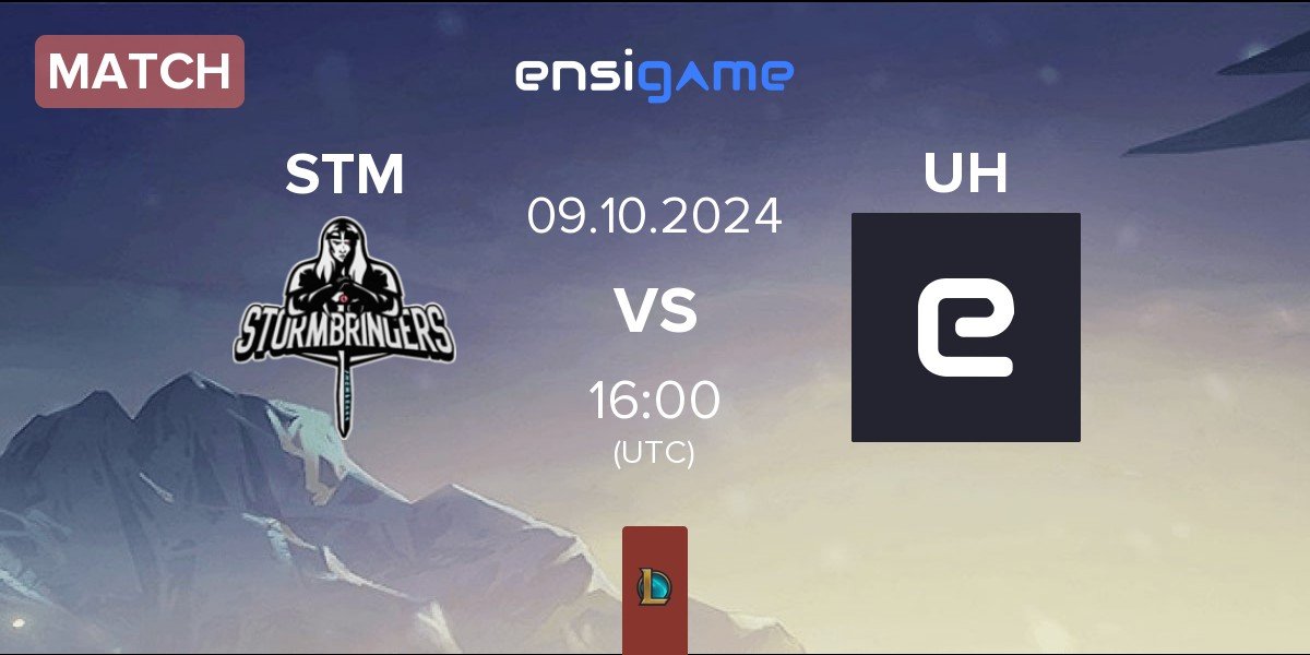 Match Stormbringers STB vs University House UNIV | 09.10