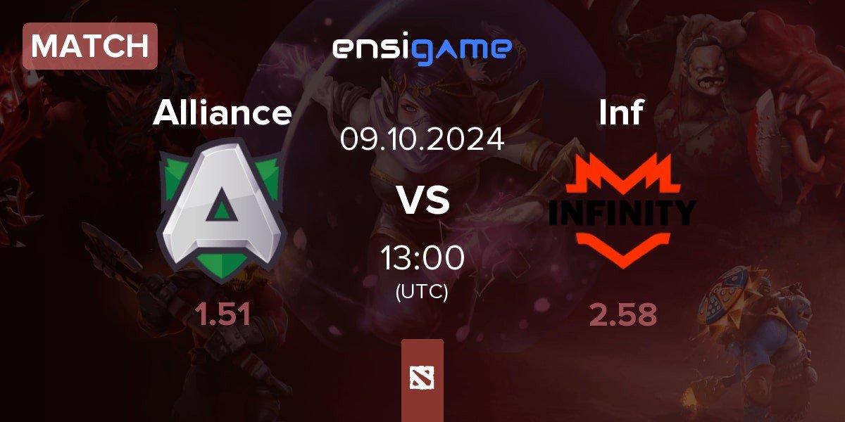 Match Alliance vs Infinity Inf | 09.10