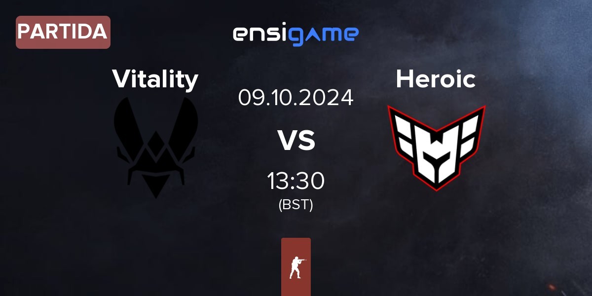 Partida Team Vitality Vitality vs Heroic | 09.10