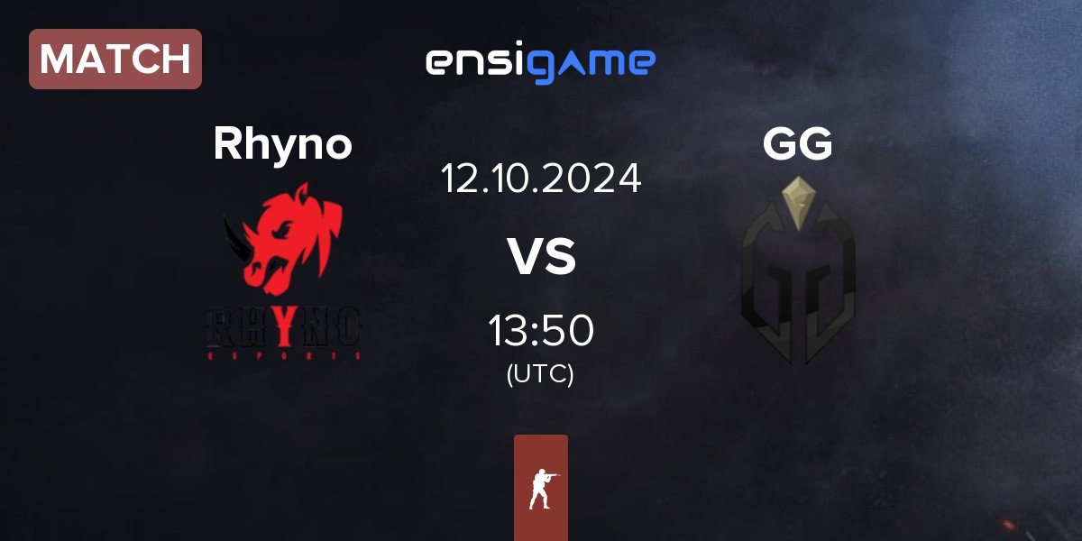 Match Rhyno Esports Rhyno vs Gaimin Gladiators GG | 12.10