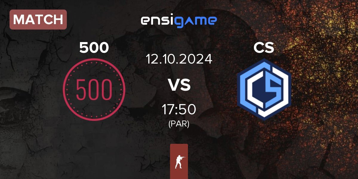 Match 500 vs CYBERSHOKE Esports CS | 12.10