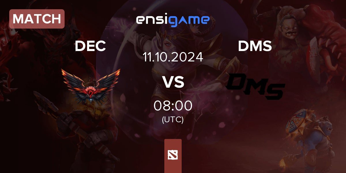 Match Dragon Esports Club DEC vs DMS | 11.10