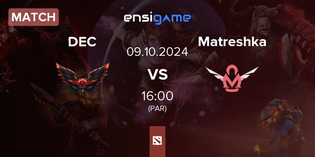 Match Dragon Esports Club DEC vs Matreshka | 09.10