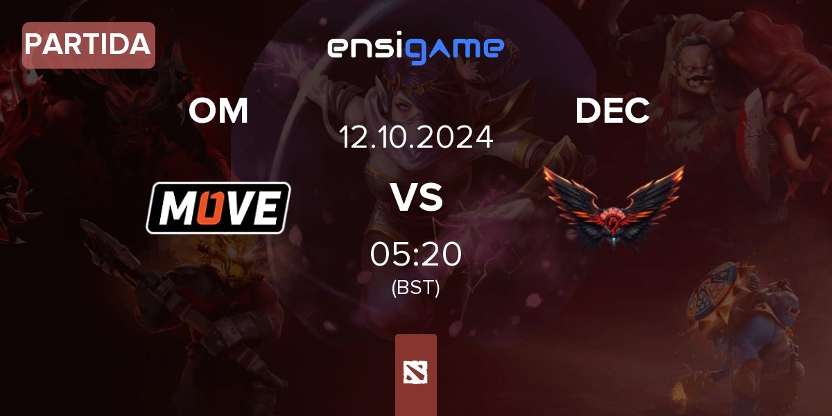 Partida One Move OM vs Dragon Esports Club DEC | 12.10