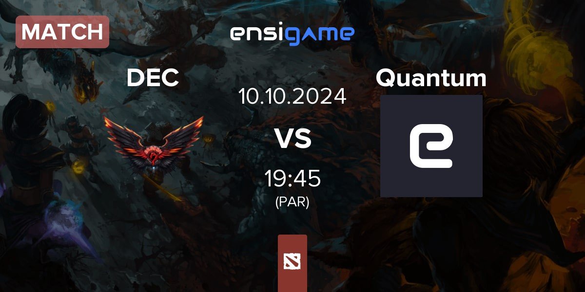 Match Dragon Esports Club DEC vs Quantum | 10.10