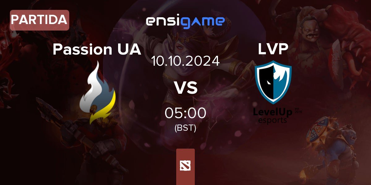 Partida Passion UA vs Level UP MarsBahis LVP | 10.10