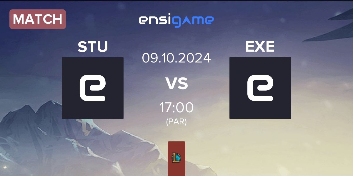 Match Esport STUBA STU vs EXILE esports EXE | 09.10