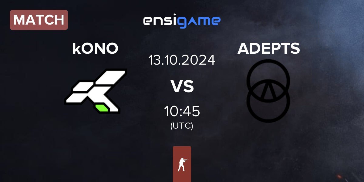 Match kONO.ECF kONO vs ADEPTS | 13.10