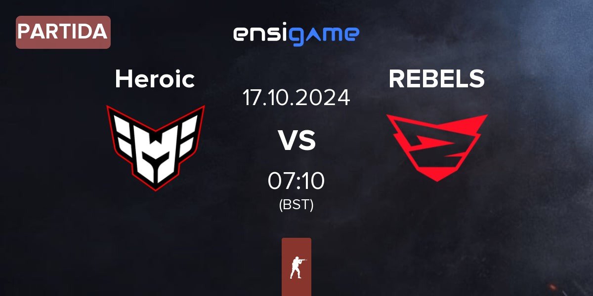 Partida Heroic vs Rebels Gaming REBELS | 17.10