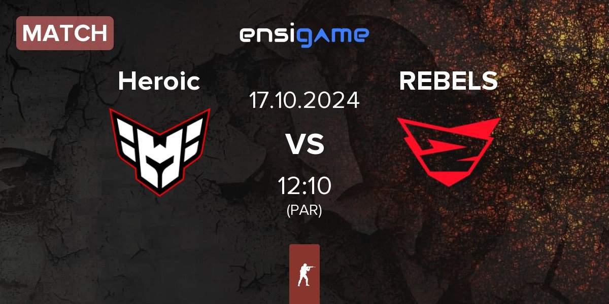 Match Heroic vs Rebels Gaming REBELS | 17.10