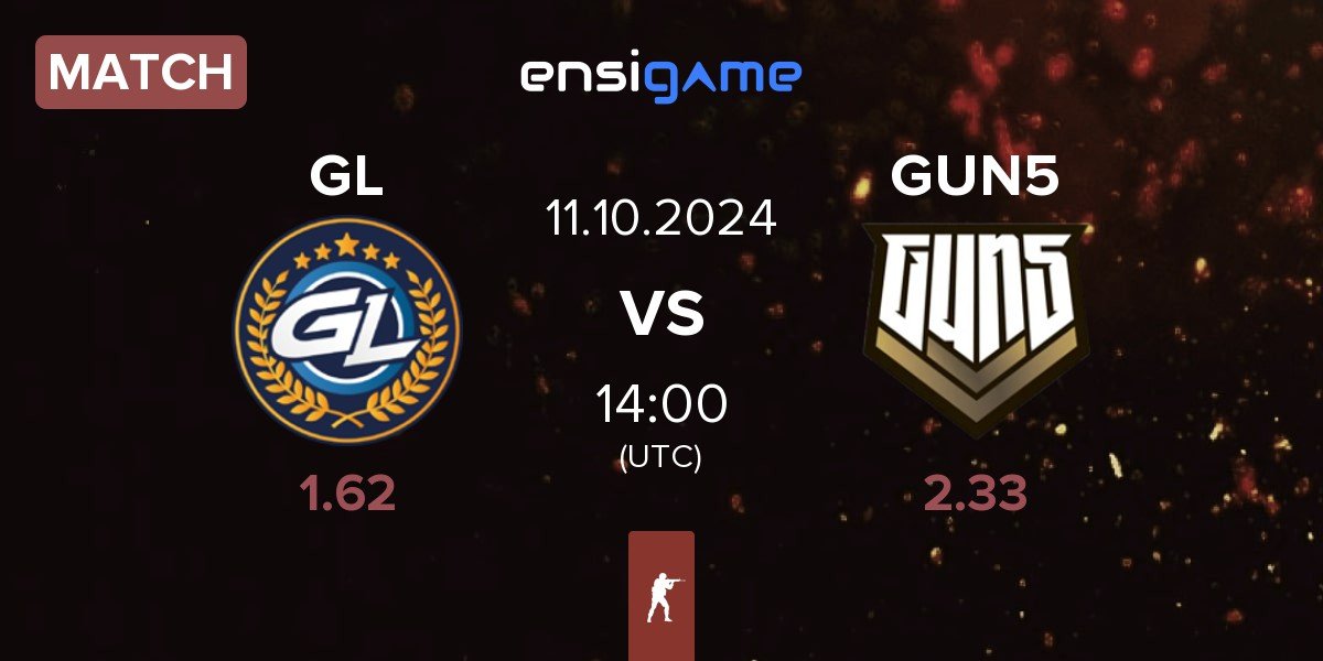 Match GamerLegion GL vs GUN5 Esports GUN5 | 11.10