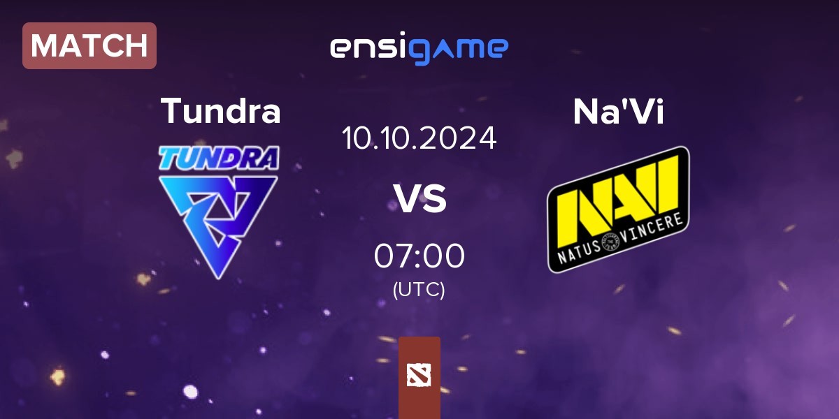 Match Tundra Esports Tundra vs Natus Vincere Na'Vi | 10.10