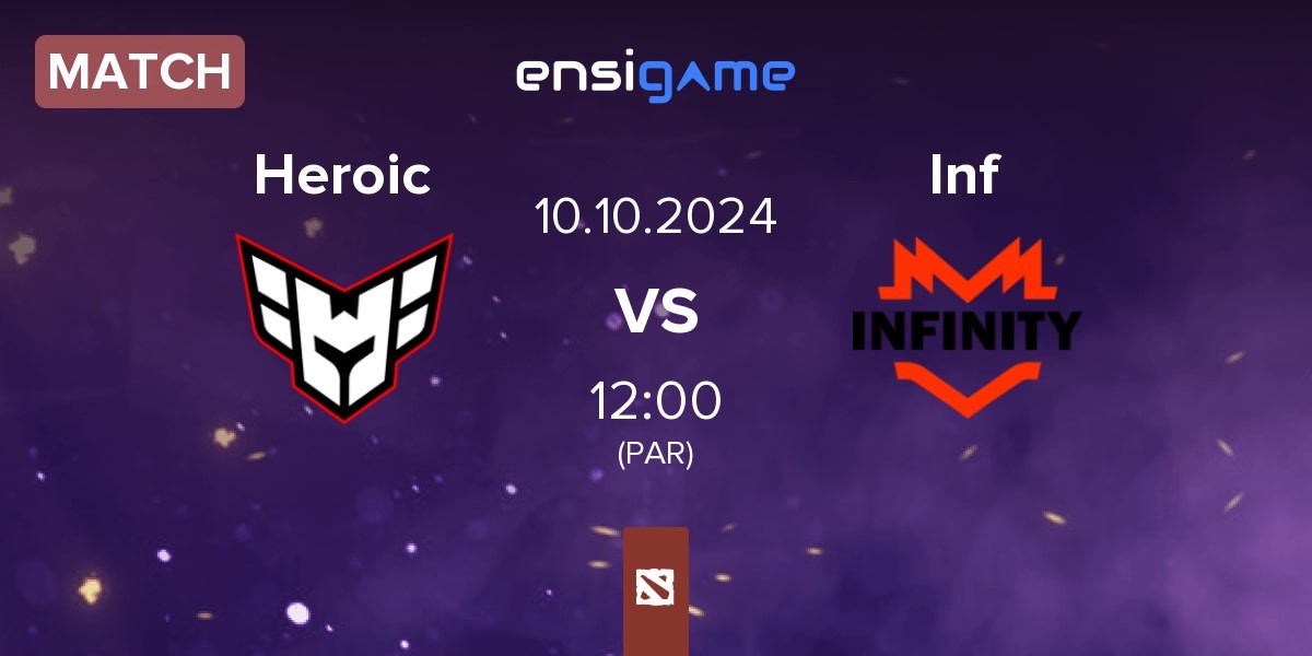 Match Heroic vs Infinity Inf | 10.10