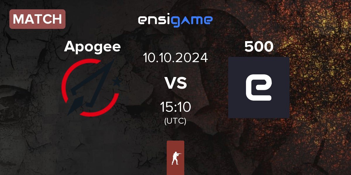 Match Apogee vs 500 Rush 500 | 10.10