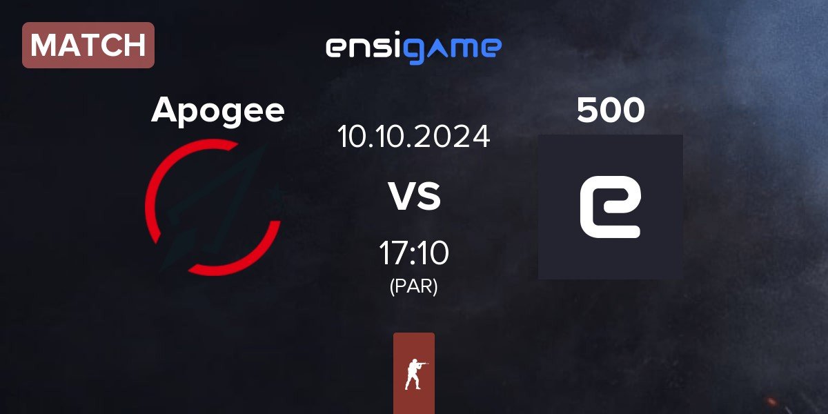 Match Apogee vs 500 Rush 500 | 10.10