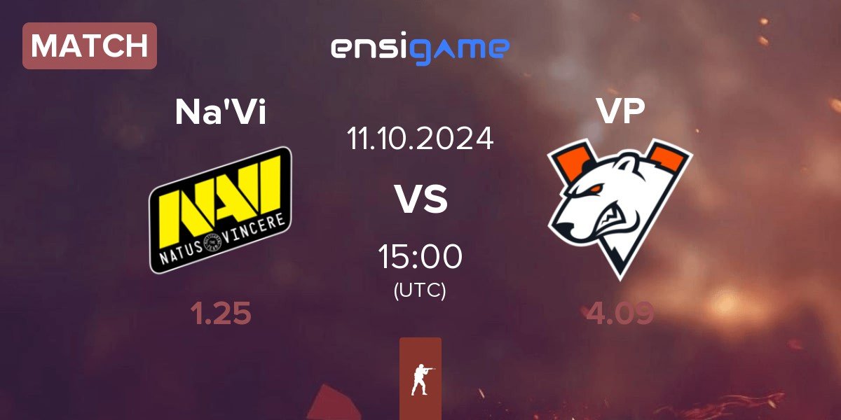 Match Natus Vincere Na'Vi vs Virtus.Pro VP | 11.10