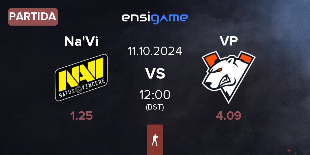 Partida Natus Vincere Na'Vi vs Virtus.Pro VP | 11.10