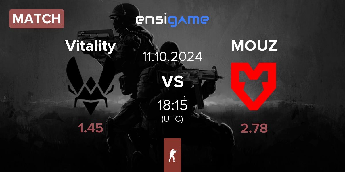 Match Team Vitality Vitality vs MOUZ | 11.10