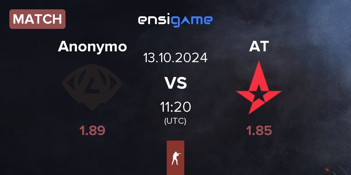 Match Anonymo Esports Anonymo vs Astralis Talent AT | 13.10