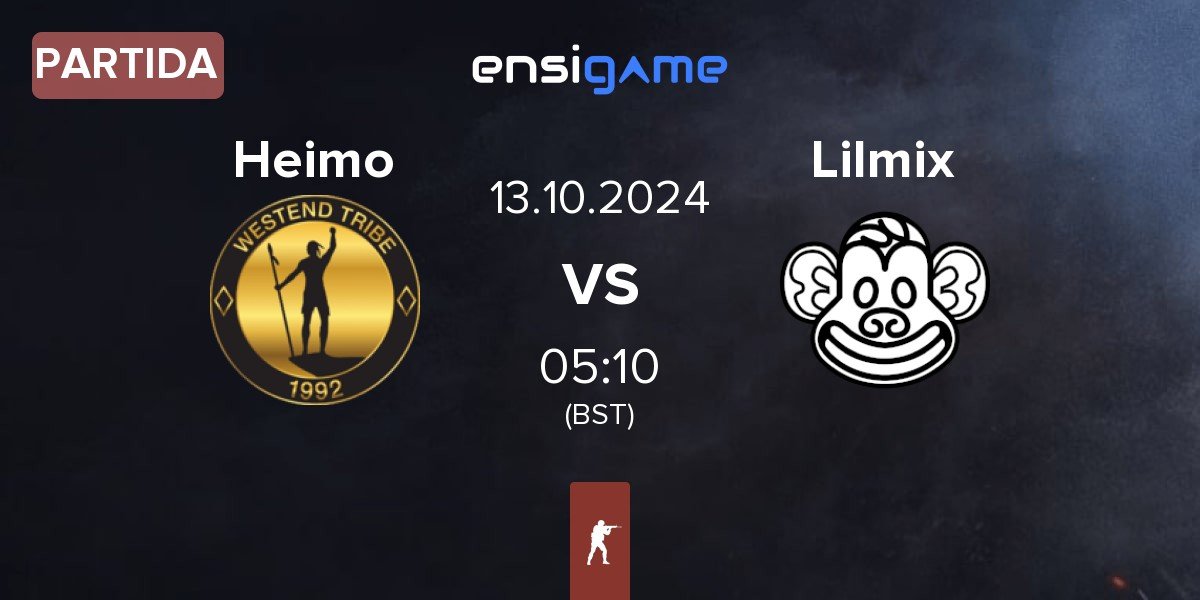 Partida Heimo Esports Heimo vs Lilmix | 13.10