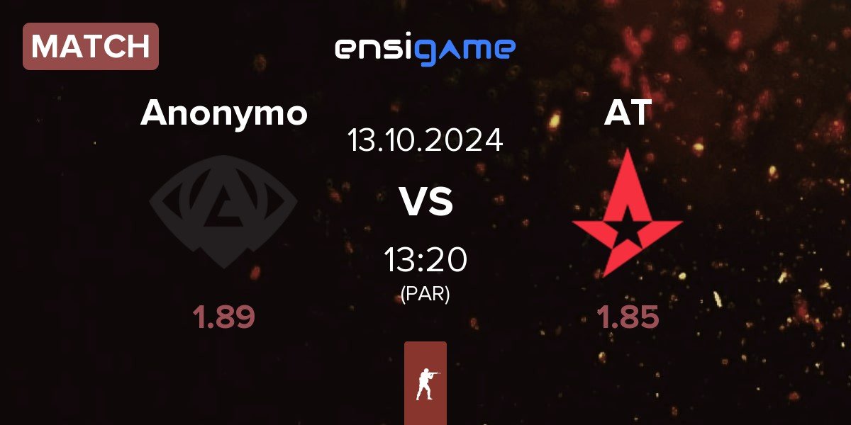 Match Anonymo Esports Anonymo vs Astralis Talent AT | 13.10