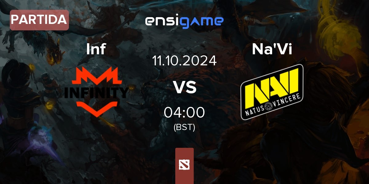 Partida Infinity Inf vs Natus Vincere Na'Vi | 11.10