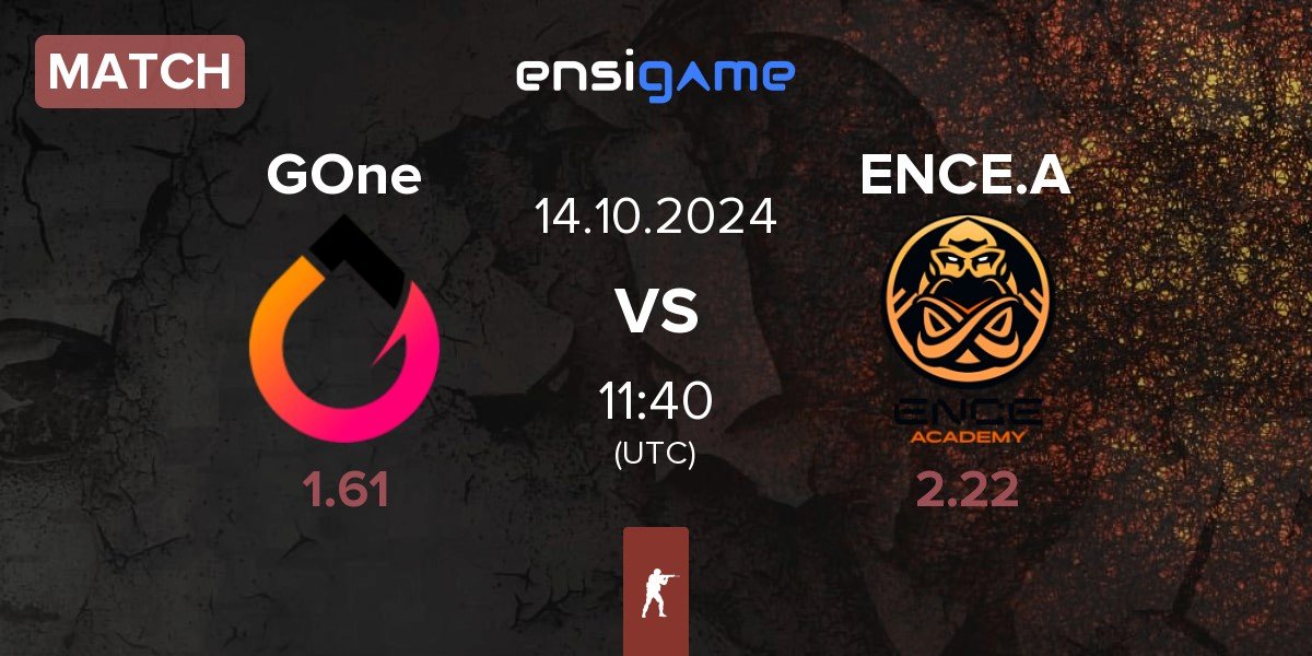 Match GenOne GOne vs ENCE Academy ENCE.A | 14.10