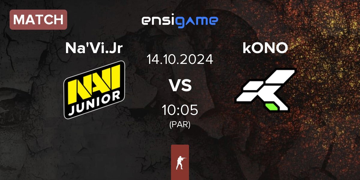 Match Natus Vincere Junior Na'Vi.Jr vs kONO.ECF kONO | 14.10