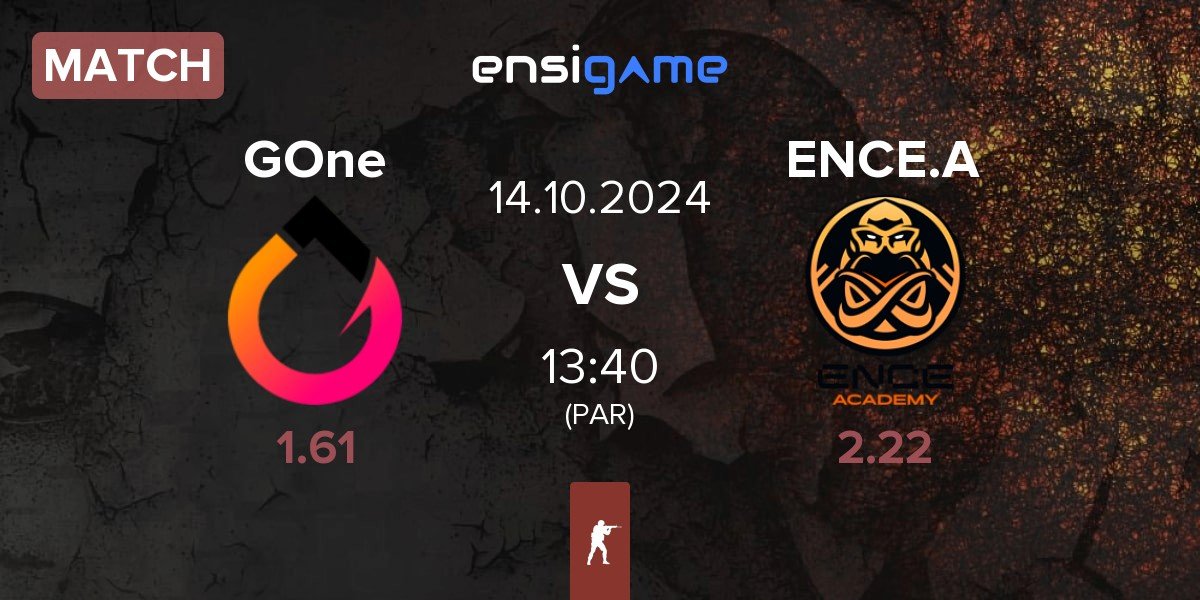 Match GenOne GOne vs ENCE Academy ENCE.A | 14.10