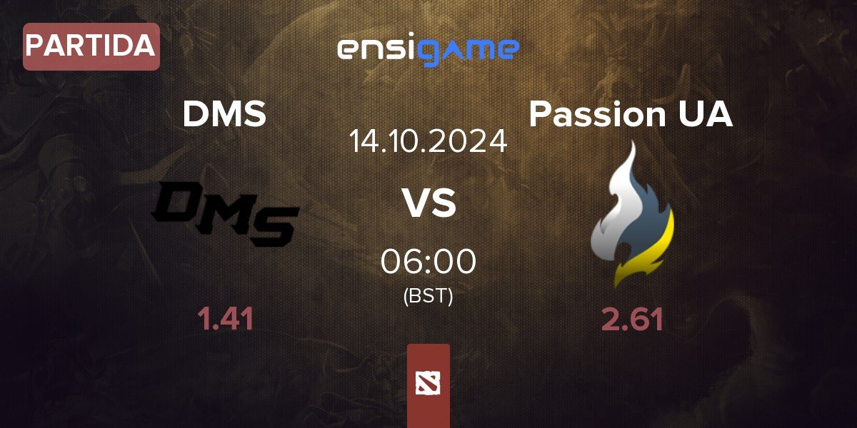 Partida DMS vs Passion UA | 14.10