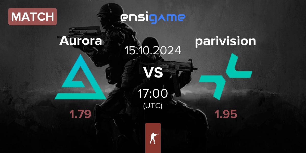 Match Aurora Gaming Aurora vs PARIVISION parivision | 15.10